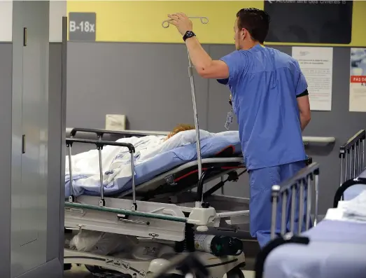  ?? PHOTO D’ARCHIVES ?? Hier, Le Journal révélait que le nombre d’employés du réseau de la santé en arrêt de travail pour cause de santé mentale a augmenté depuis quelques années. Au CISSS de la Montérégie-est, le nombre de dossiers a bondi de 55 % depuis 5 ans.