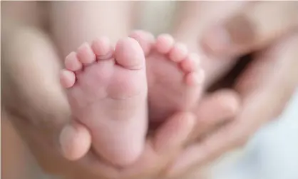  ?? Photograph: Simon Dannhauer/Alamy ?? The number of babies born to older mothers has been increasing over time, data published by the Australian Institute of Health and Welfare shows.