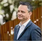  ?? ROSA WOODS/STUFF ?? Climate Change Minister James Shaw met the climate activists at Parliament.