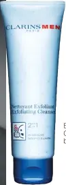  ??  ?? Exfoliatin­g Cleanser by Clarins