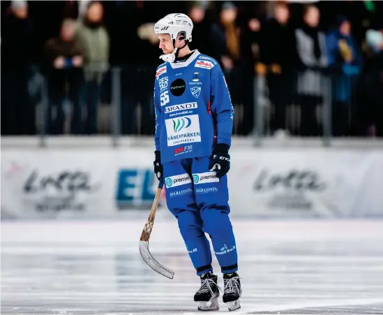  ?? Bild: Sebastian Lamotte ?? Johan Koch skrev på ett nytt tvåårskont­rakt med IFK Vänerborg i början av året.