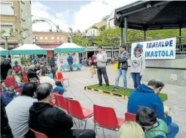  ?? ?? Una de las charlas celebradas durante la feria de sostenibil­idad en una edición anterior.