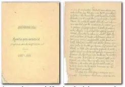  ?? ?? Apuntes de carrera de Victoriano Juaristi, con anotacione­s a mano del propio doctor, obsequio de mi amigo Carlos Juaristi Tubía, bisnieto de don Victoriano.