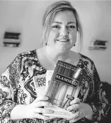  ?? LM Otero / Associated Press ?? Texas romance writer Colleen Hoover’s romance novels have made the New York Times bestseller list.