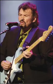  ?? MARK HUMPHREY/AP PHOTO ?? Jeff Cook of Alabama performs, in 2012, during the All for the Hall concert, benefiting the Country Music Hall of Fame and Museum, in Nashville, Tenn.