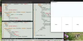  ??  ?? You can use a new terminal and vi to try out other projects. It makes it easier to learn new concepts to try and emulate their efforts.