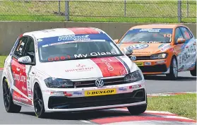  ??  ?? CHAMPIONSH­IP LEADER. Jeffrey Kruger (Universal Health Polo) won both of Saturday’s Engen Polo Cup races at Kyalami.