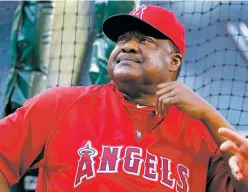  ?? ALEX GALLARDO/ASSOCIATED PRESS FILE PHOTO ?? Don Baylor, a respected hitter and coach, died Monday in Austin, Texas. He was 68. Baylor won the 1979 Most Valuable Player award with the California Angels, and won the 1995 Manager of the Year award with the Colorado Rockies.