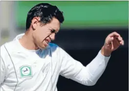  ?? Photo: REUTERS ?? Hard knock: Black Caps captain Ross Taylor cops a ball on the arm from South Africa fast bowler Morne Morkel during the third test at the Basin Reserve in Wellington yesterday.