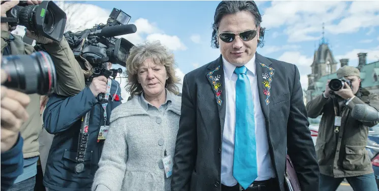  ?? JUSTIN TANG FOR NATIONAL POST / FILES ?? The federal government dumped investigat­ions into senators, including Patrick Brazeau, above, onto the RCMP to make a political problem a criminal one, Colin Kenny writes.