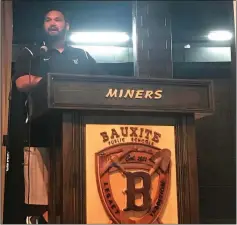  ?? Special to The Saline Courier ?? Coach and teacher Tommy Wimberly is excited, though uncertain, about having his students back in the classroom. He hopes to show an upbeat, positive attitude to help his students feel more positive when they return.