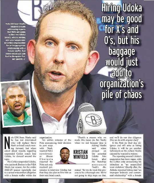 CULTURE IN TURMOIL FOR NETS PressReader