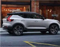  ?? FOTO: VOLVO CARS ?? Den nye kompakt-suven Volvo XC40 kommer til Norge til våren. For 6500 kroner i måneden kan du abonnere på bilen.