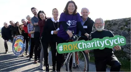  ?? Picture: Don MacMonagle ?? At the launch of the ROKCC were (left to right) Cathal Walshe (ROKCC PRO), PJ O’Sullivan (Valentia Hospital), Samantha O’Shea (Rathmore Social Action), Angela McNulty (Temple Street Hospital), Michael Donnelly (Inbhear Sceine Inshore Rescue), Eileen...