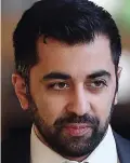  ??  ?? ‘Strong deal’: Humza Yousaf