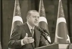  ?? REUTERS ?? In the June 24 elections, Turkish president Recep Tayyip Erdogan received 52.5% of votes, at least 20% higher than his nearest contestant.