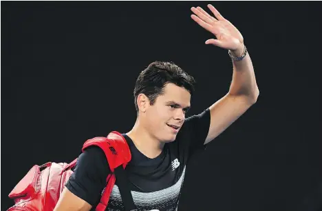  ?? SAEED KHAN/ GETTY IMAGES ?? With top two seeds Novak Djokovic and Andy Murray knocked out of the Australian Open early, No. 3 seed Milos Raonic, of Thornhill, Ont., is surely ruing the missed opportunit­y. He lost to Rafael Nadal in the quarter-finals, who will face Roger Federer...