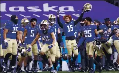  ?? ABBIE PARR — GETTY IMAGES ?? Washington leads the Pac-12 North with a 3-1 record, but its Saturday showdown at Oregon is off after a spike in positive antigen tests in the Huskies’ program.