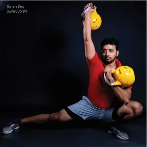  ??  ?? Samrat Sen, owner, Corefit