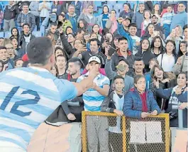  ?? D.RODRIGUEZ ?? Orgullo. Los mendocinos, anfitrione­s y protagonis­tas.