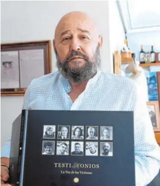  ?? // M. HERREROS ?? CASI 20 AÑOS SIN SABER QUIÉN FUE
Víctor López sobrevivió al atentado en Leiza, en 2002, cuando una bomba activada a distancia mató a un compañero Guardia Civil