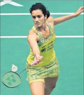  ?? GETTY ?? Rio Olympics silver medallist PV Sindhu will have to be at her best to maintain her rankings during the qualifying period from April 29 to April 26, 2020.