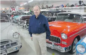  ?? PHOTOS: ALYN EDWARDS/Driving ?? Jim Ratsoy of B.C. has sold his collection of some of Canadas best classic vehicles to a Chinese buyer who plans to open a large museum in Beijing.