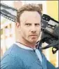  ?? Gene Page
Syfy ?? IAN ZIERING is back in action in “Sharknado 3: Oh Hell No!” on Syfy.