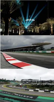  ??  ?? Races in Bahrain, Malaysia and Brazil mean Formula 1 is no stranger to human rights controvers­y