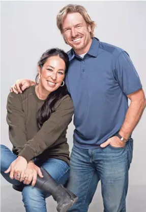  ?? MAGNOLIA ?? Joanna and Chip Gaines will include their kids on TV ... if they want to.