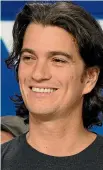  ?? AP ?? WeWork co-founder and former chief executive Adam Neumann was ousted after a disastrous IPO launch.