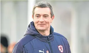  ?? Picture: SNS. ?? Barry Smith is confident Raith can turn things around.