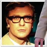  ??  ?? TREND: Caine in 1960s classic