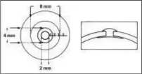  ??  ?? En 1958 modificamo­s la lente de Dorzeé, que pasó a denominars­e Dorzeé-Barraquer-Cardona (Fig. 3).
FIG. 3