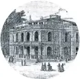  ?? FOTO: THEATERMUS­EUM ?? Eine Abbildung des Stadttheat­ers im Jahr 1875