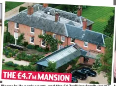  ??  ?? Party bags to riches: Warehouse used by Party Pieces in its early years, and the £4.7million family home THE £4.7M MANSION