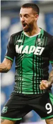  ?? LAPRESSE ?? Francesco Caputo, 33 anni, 22 gol con la maglia del Sassuolo