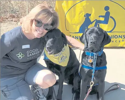  ?? COURTESY PHOTO ?? Canine Companions is among the many agencies providing services for stroke victims that will be on hand Sept. 15 for Golf 4 Life, sponsored by the Pacific Stroke Associatio­n. The event will be held at Los Lagos Golf Course in San Jose. Los Gatos residents Deb and Bob Shaw, whose foundation provides resources for stroke survivors, are the honorary co-chairs.