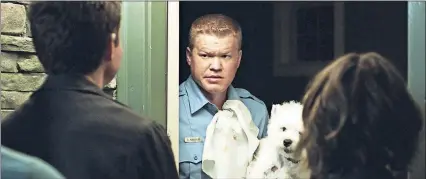  ?? [WARNER BROS.] ?? In “Game Night,” Jesse Plemons plays a cop who gets entangled in a drama involving his neighbors.