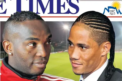  ?? Graphic: ROWAN ABRAHAMS ?? SQUARING OFF: Benni McCarthy’s era as a head coach in the PSL will get under way in style when his Cape Town City side faces PSL champions Wits, who recently signed his former Bafana Bafana teammate Steven Pienaar.