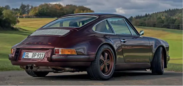  ??  ?? Above Ruby project is the latest in a long line of DP Motorsport 964 backdates
