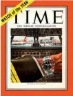  ??  ?? Rolex Oyster Perpetual GMT-Master on the cover of Time, 1950s