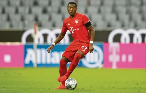  ?? Foto: A. Hassenstei­n/Getty ?? Seit zehn Jahren eine feste Größe in der Bayern-Defensive: der Österreich­er David Alaba.