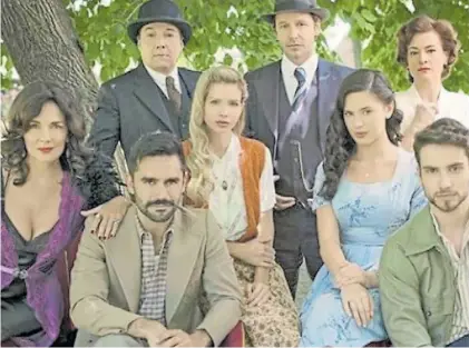  ??  ?? Súper elenco. La tira se verá en marzo, en fecha aún a confirmar, en el prime time de El Trece.