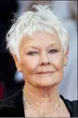  ??  ?? Judi Dench.