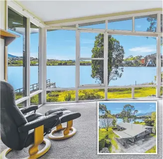  ?? ?? Sit back and take in all that No.7 Strathaven Drive has to offer.
Picture: Supplied