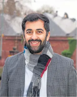  ?? Pictures: Kris Miller/ Paul Reid. ?? Top: Broughty Ferry Police Station where the roof caved in; above: Humza Yousaf; left: screen grabs, from a video released by the Scottish Police Federation showing conditions at Pitlochry police station.