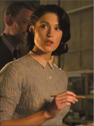  ??  ?? Gemma Arterton as Catrin Cole in TheirFines­t.