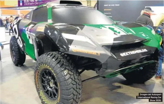  ?? DAVID MERRETT ?? Imagen del Autosport Internatio­nal Racing Car
Show 2020.