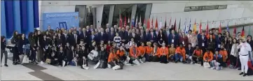  ?? (Photo DR/ Claude Almodovar) ?? Une trentaine de délégation­s méditerran­éennes et européenne­s étaient réunies à Marseille.